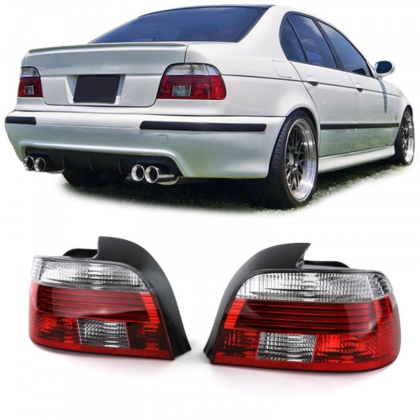 2 Rear lights BMW Serie 5 E39 phase 2 00-03 - Red