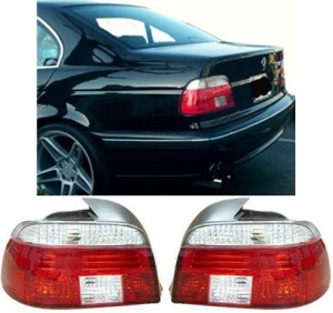 2 BMW 5-serie E39 95-99 achterlichten - Doorzichtig