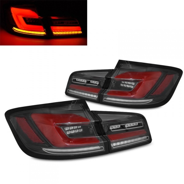 2 dynamic fullLED taillights BMW Serie 5 F10 - 10-17 - Black