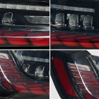 2 Dynamische OLED Rückleuchten BMW Serie 3 G20 - 18-22 - Schwarz