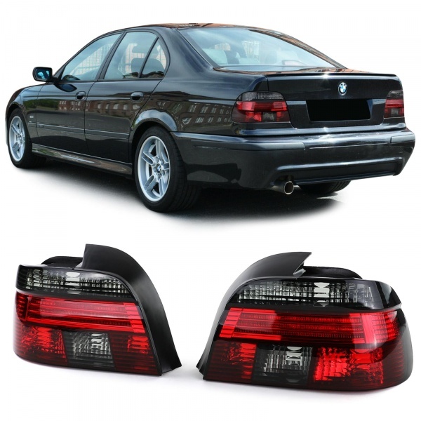 2 BMW 5 Serie E39 95-99 achterlichten - Smoke