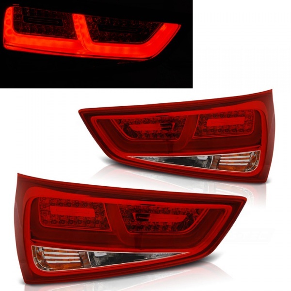 2 LED rear lights AUDI A1 LED 10-14 Red
