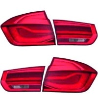 2 luces traseras LED BMW Serie 3 F30 - 11-15 - Rojo