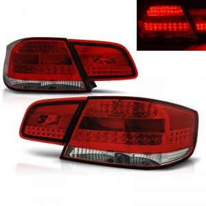 2 BMW Serie 3 E92 LED 05-09 rear lights - Red