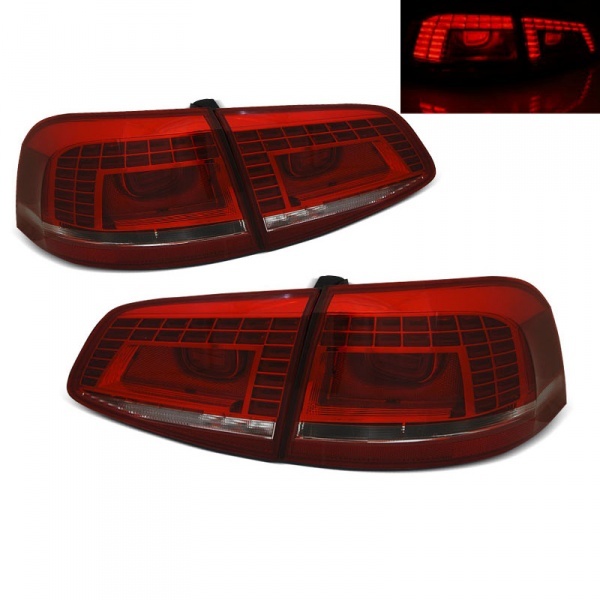 2 VW PASSAT B7 LED taillights variant -10-14 - Red