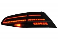2 VW Golf 7 dynamic taillights - LED look R facelift - Smoked black