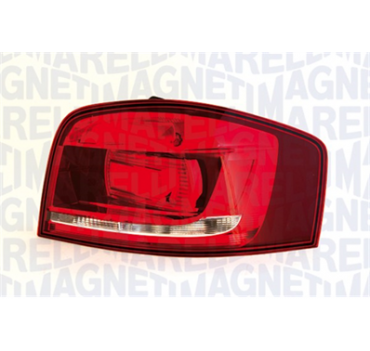 Magneti - Feux arriere AUDI A3 8P 03-12 Rouge cerise - style facelift