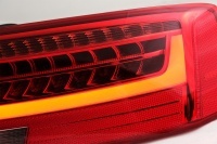 2 Audi A5 8T Facelift 12-16 dynamische LED-lampen - Rood
