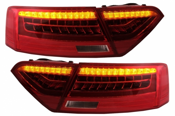 2 luzes LED dinâmicas Audi A5 8T Facelift 12-16 - vermelho
