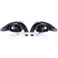 2 luces traseras Peugeot 206 - Cromado completo