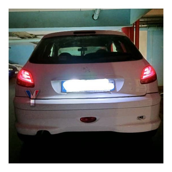 2 LTI Peugeot 206 206+ LED taillights - Red