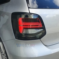 2 VW Polo 6R dynamische achterlichten - fullLED - Smoke