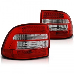 2 Lights for Porsche Cayenne 9PA LED 03-07 - Red
