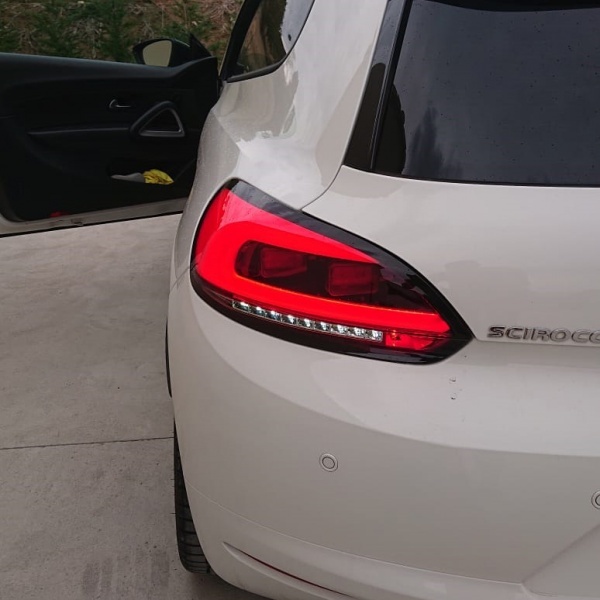 2 VW Scirocco 08-14 LED LTI taillights - Red - Dynamic