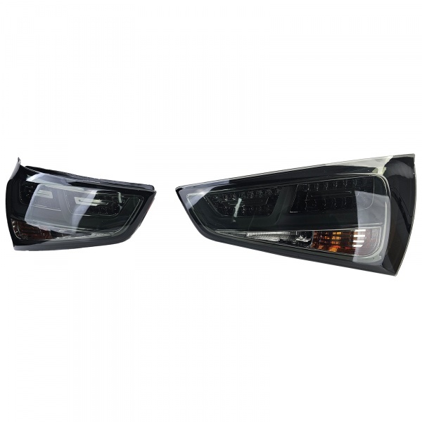 2 LED-achterlichten AUDI A1 LED 10-14 - Zwart