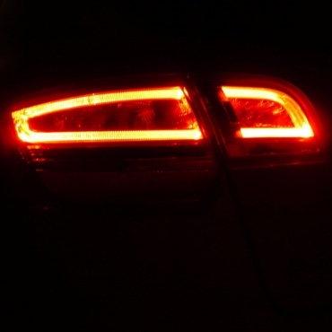 2 Feux LED AUDI A3 Sportback 04-13 Rouge - style facelift