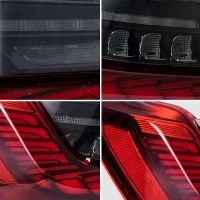 2 luzes traseiras Dynamic OLED BMW Serie 3 G20 - 18-22 - Vermelho
