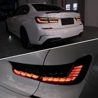 2 Dynamic OLED rear lights BMW Serie 3 G20 - 18-22 - Black