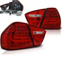2 luces traseras BMW Serie 3 E90 05-08 - LTI - Rojo