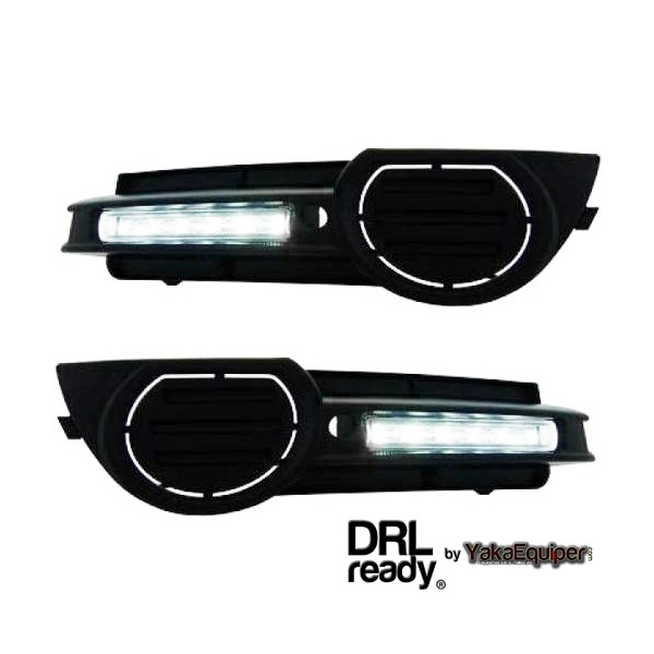 2 LED DRL Ready daytime running lights - AUDI A3 8P - White