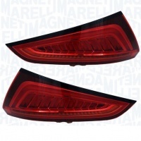 2 AUDI Q5 Rode LED-achterlichten - facelift-stijl