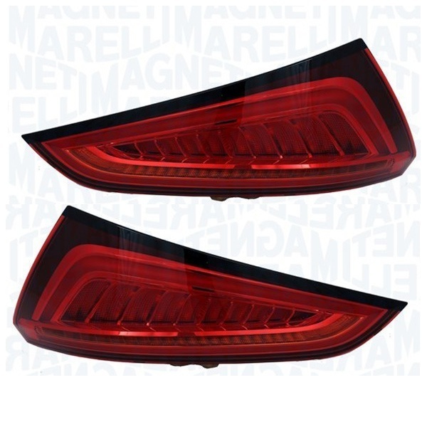 2 AUDI Q5 Red LED taillights - facelift style