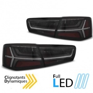 2 AUDI A6 C7 LED taillights - fullLed Smoke - Dynamic