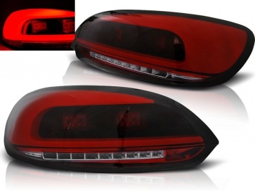 2 Feux arriere VW Scirocco 08-14 LED LTI - Rouge teinté