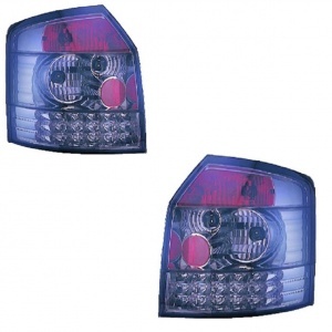 2 luzes traseiras LED AUDI A4 (B6) 00-04 - frontal - preta
