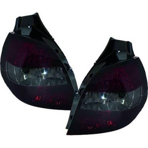 2 Renault Clio 3 LED lights - 05-09 - Smoked Red