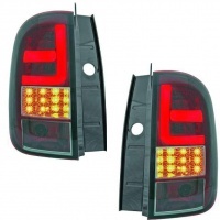 2 Dacia Duster 2011 LED lights - Red / smoked