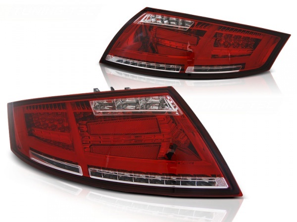2 luci posteriori AUDI TT 8J LTI - Rosso - lampeggiante dinamico
