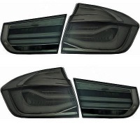 2 luces traseras LED BMW Serie 3 F30 - 11-15 - Negro