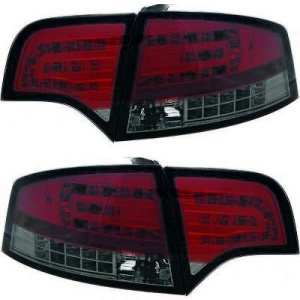 2 AUDI A4 B7 Limousine 04-08 LED-Leuchten Rot getönt