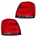 2 Feux arriere VW Polo 6R 09-14 - LED - Rouge