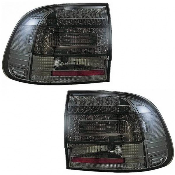 2 lights for Porsche Cayenne LED 03-07 - Clear Smoked