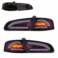 2 luzes SEAT Ibiza 6L 02-08 - LTI + LED - Fumo vermelho