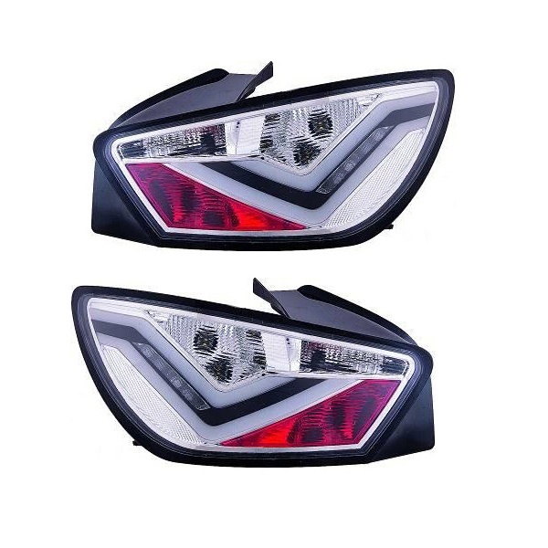 2 luzes SEAT Ibiza 08-12 - LED LTI - Transparente