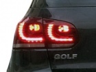 2 Feux arriere VW Golf 6 - LED - Fumé