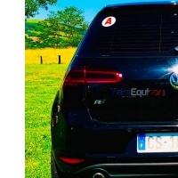 2 VW Golf 7 & 7.5 dynamische achterlichten (fase 2) - LED look R facelift - Smoke Red