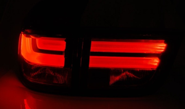 2 faróis traseiros BMW X5 E70 07-10 - LTI - Transparente
