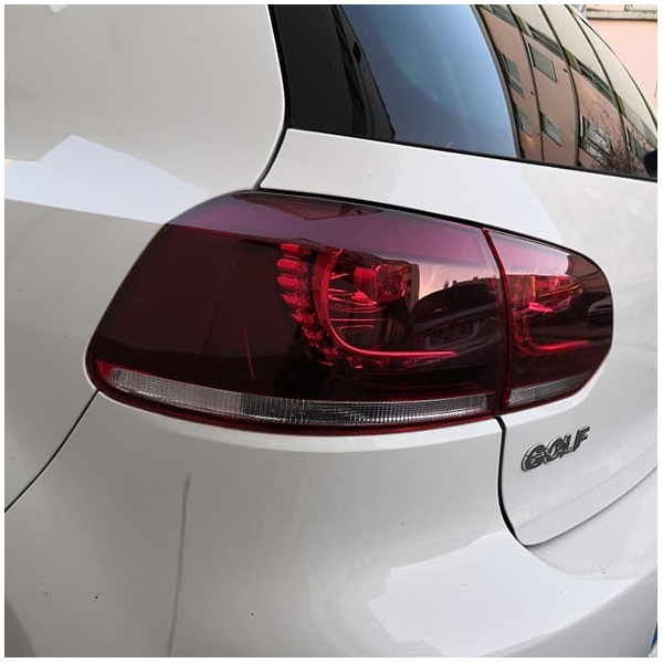 2 VW Golf 6 achterlichten - LED - Doorzichtig
