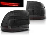 2 lampjes voor Porsche Cayenne 9PA LED 03-07 - Gerookt