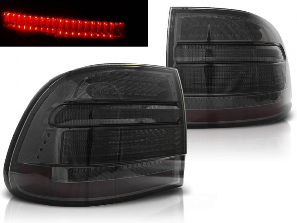 2 luces para Porsche Cayenne 9PA LED 03-07 - Ahumado
