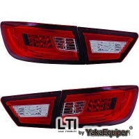 2 luzes LED LTI Renault Clio 4 - Tingidas de vermelho