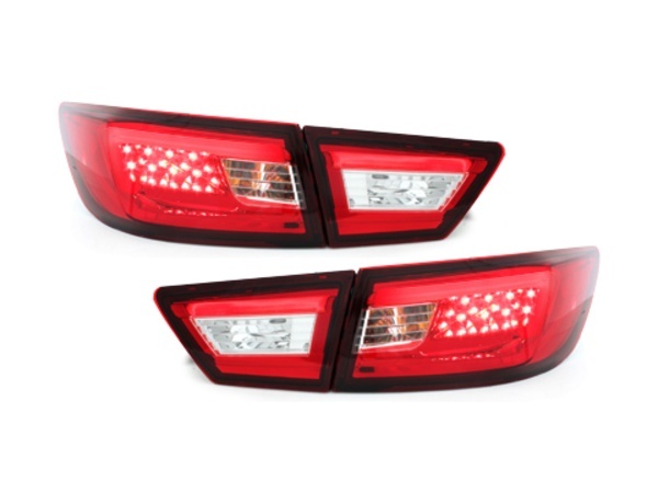 2 Renault Clio 4 LED LTI-lampen - Rood