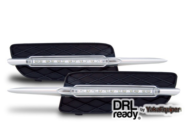 2 luzes diurnas LED DRL Ready V2 - BMW X5 (E70) - Branco