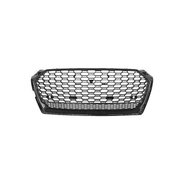 Audi A5 F5 16-18 grille - RS5 quattro look - Lacquered Black - PDC