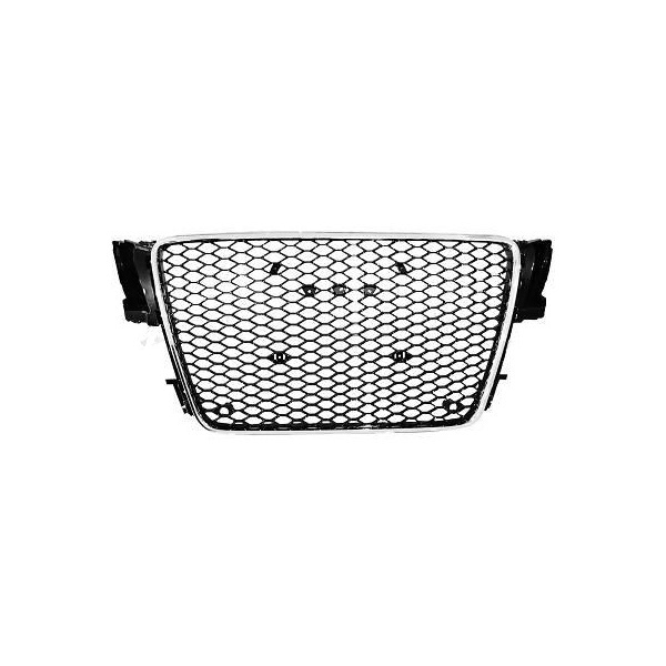 Audi A5 grille grille 07-11 - look RS5 - Chrome Black