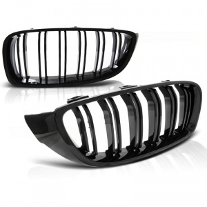 BMW 4 F32 F33 F36 Look M4 grille grille - Black